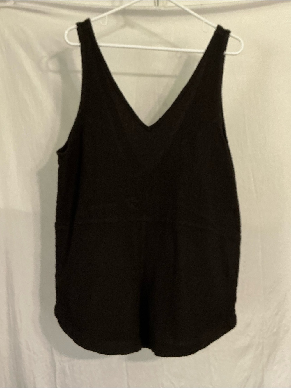 Mikoh Black V-Neck Romper